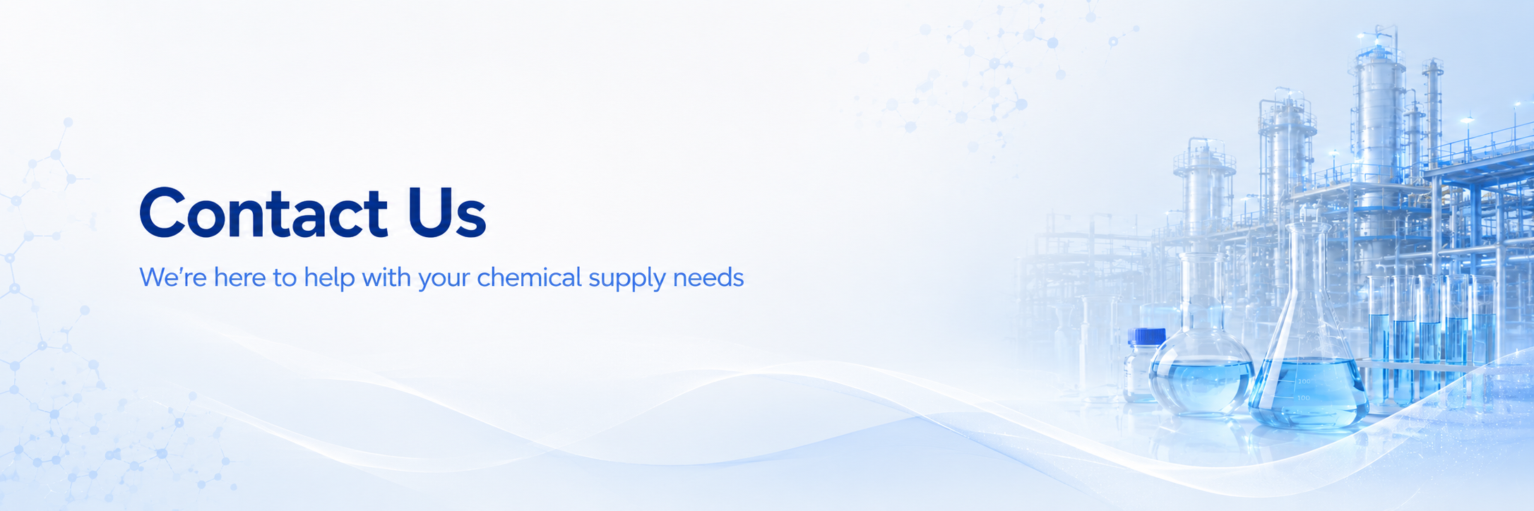 Contact us at Cross Chemicals